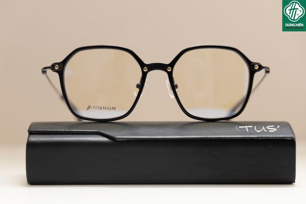  HP 2021302 # Gọng TUS'   β- Titanium + Acetate : Độ Lạ - Unique Mini 