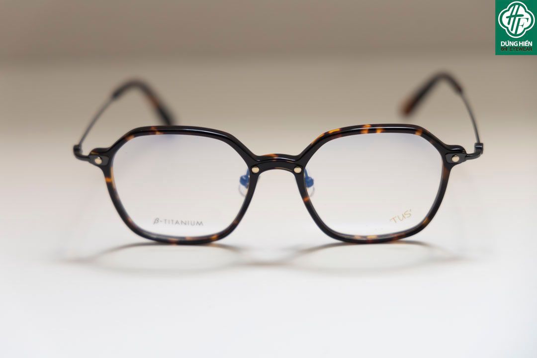  HP 2021302 # Gọng TUS'   β- Titanium + Acetate : Độ Lạ - Unique Mini 