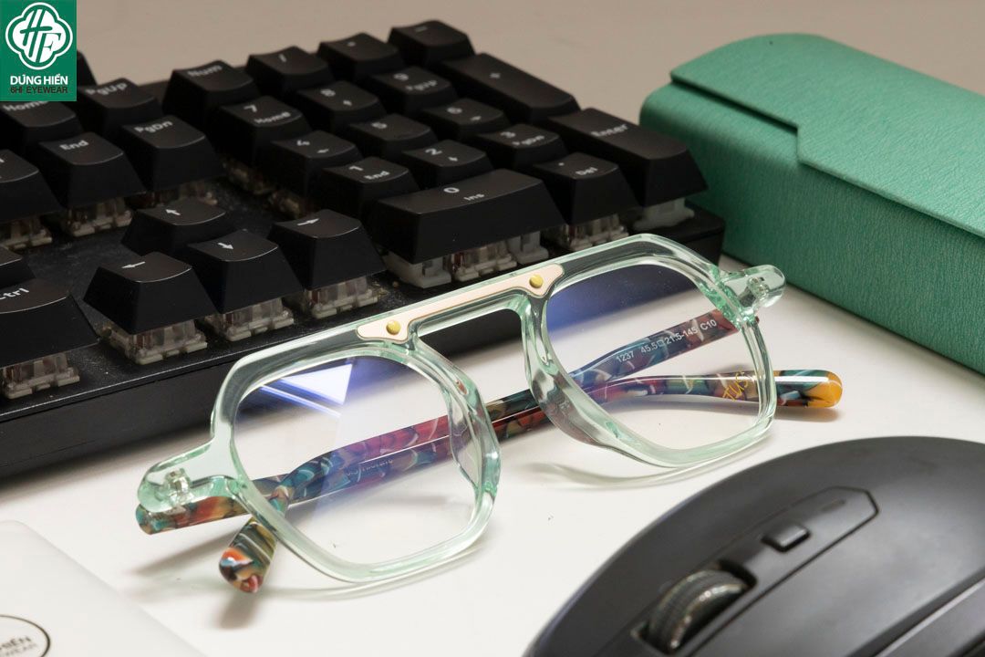  HP 2021305 #Gọng TUS'  Acetate:  Độ Lạ - Unique Mini 