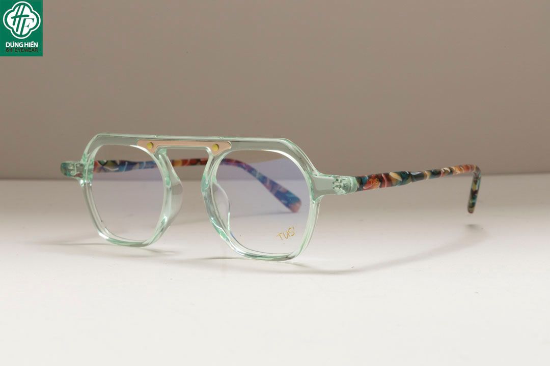  HP 2021305 #Gọng TUS'  Acetate:  Độ Lạ - Unique Mini 