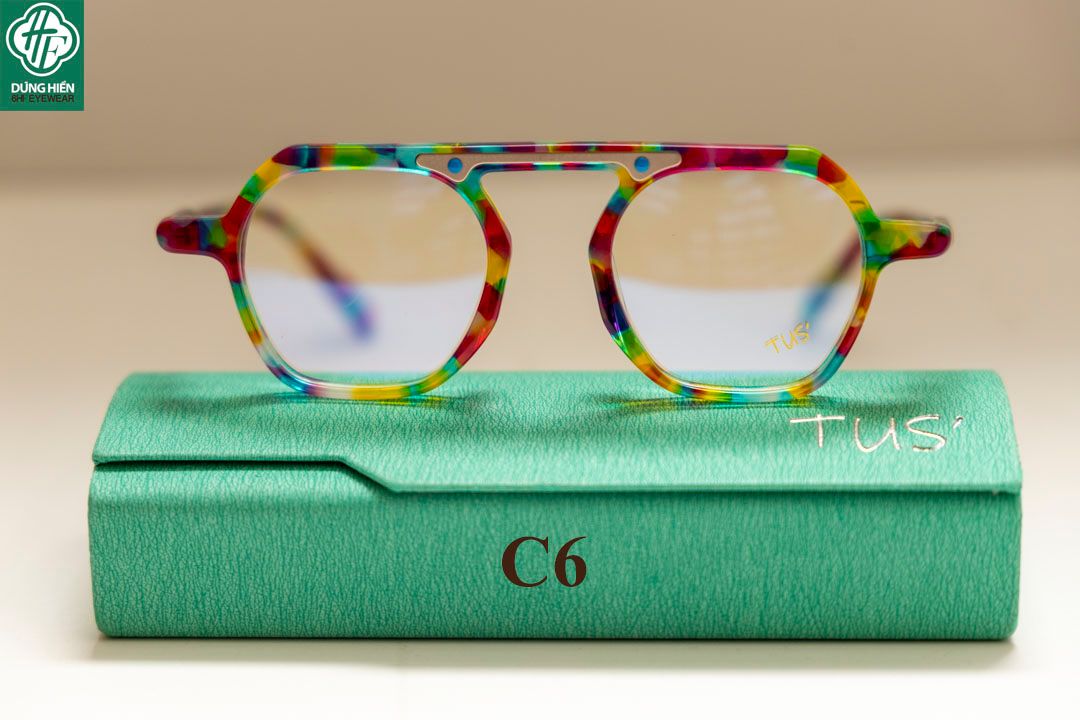  HP 2021305 #Gọng TUS'  Acetate:  Độ Lạ - Unique Mini 