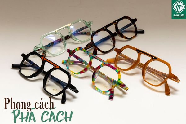  HP 2021305 #Gọng TUS'  Acetate:  Độ Lạ - Unique Mini 