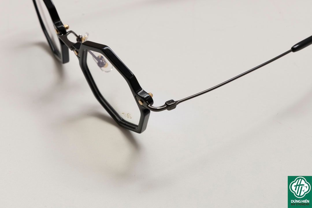  HP 2021308 # Gọng TUS'   β- Titanium + Acetate: Độ Lạ - Unique Mini 