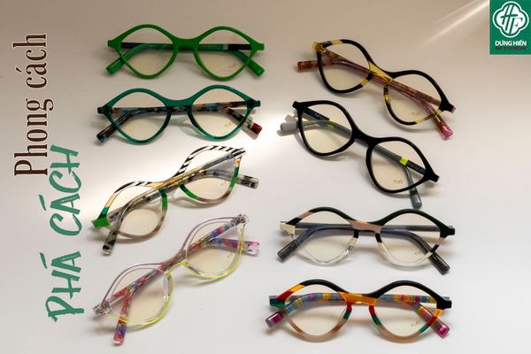  HP 2022601 #  Gọng nhựa Acetate frames Độ Lạ - Unique Mini 