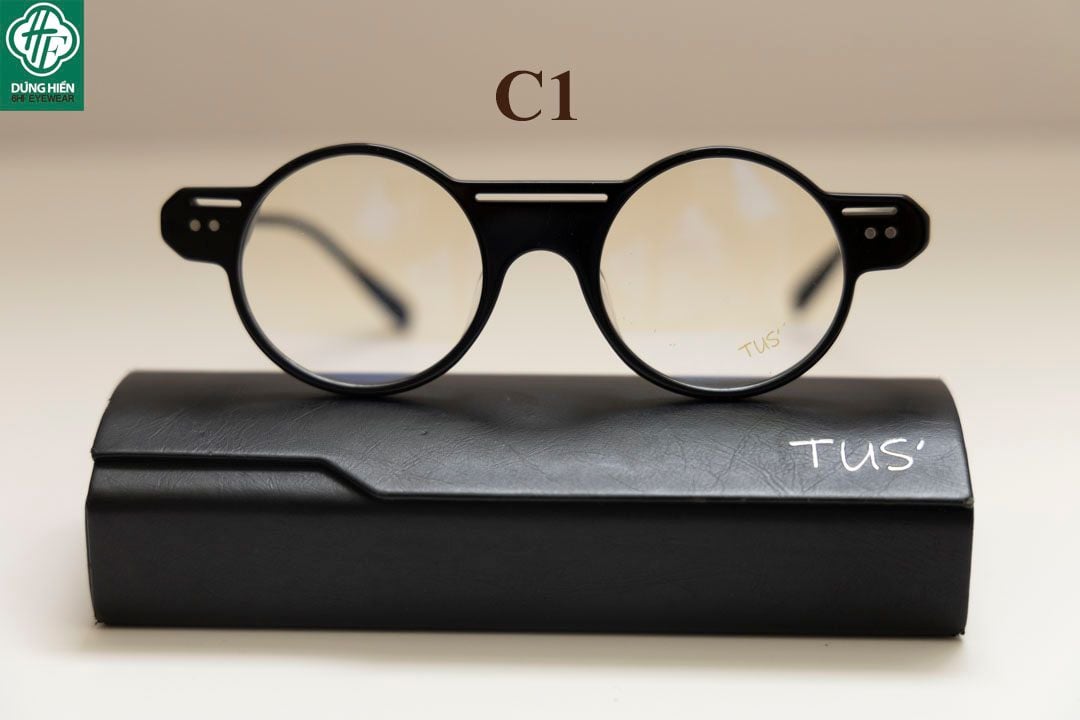  HP 213 #Gọng TUS'   Acetate : Độ Lạ - Unique Mini 