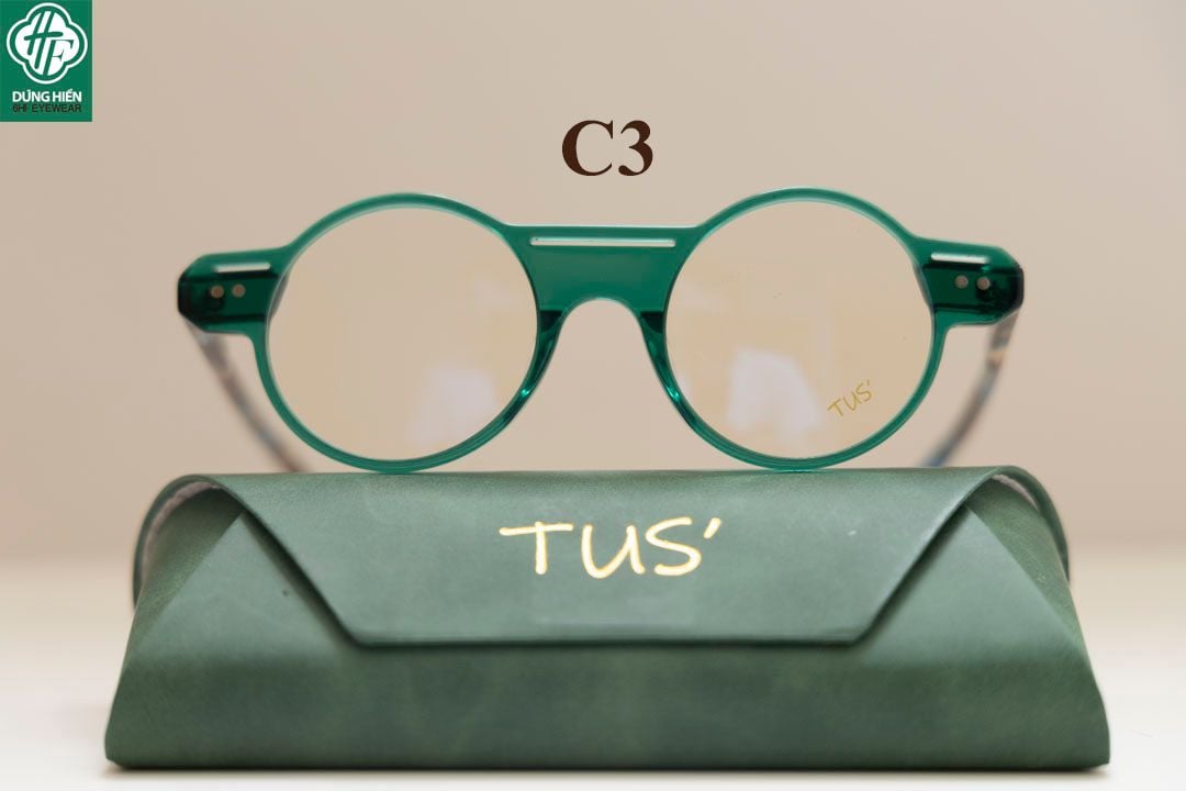  HP 213 #Gọng TUS'   Acetate : Độ Lạ - Unique Mini 