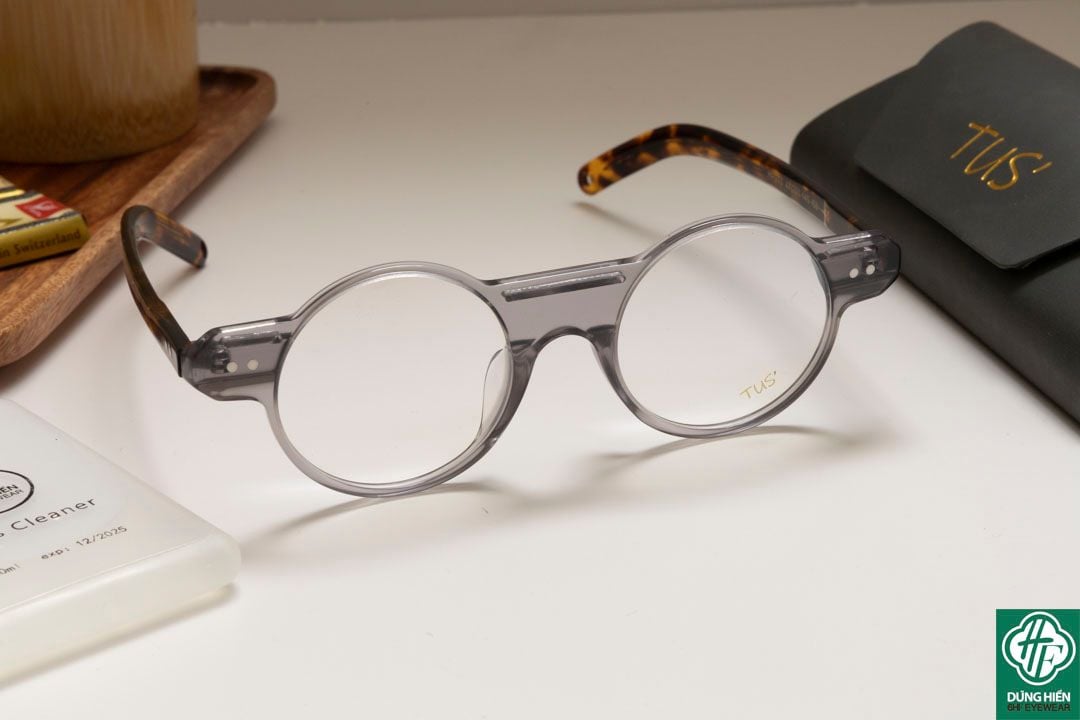  HP 213 #Gọng TUS'   Acetate : Độ Lạ - Unique Mini 