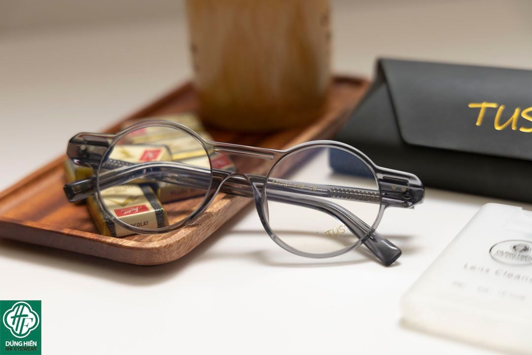  HP 213 #Gọng TUS'   Acetate : Độ Lạ - Unique Mini 