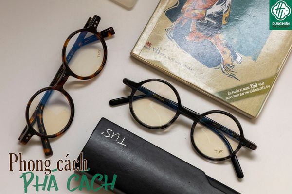  HP 222# #Gọng TUS'   Acetate: Độ Lạ - Unique Mini 