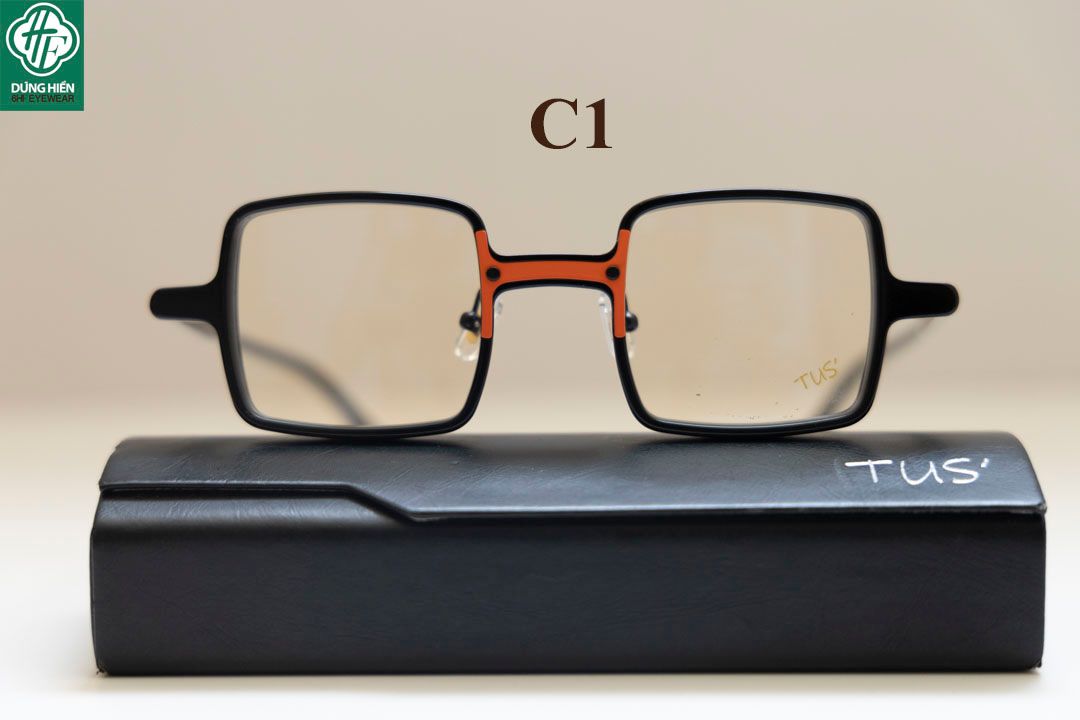  HP 242-3 # Gọng TUS'   Acetate : Độ Lạ - Unique Mini 