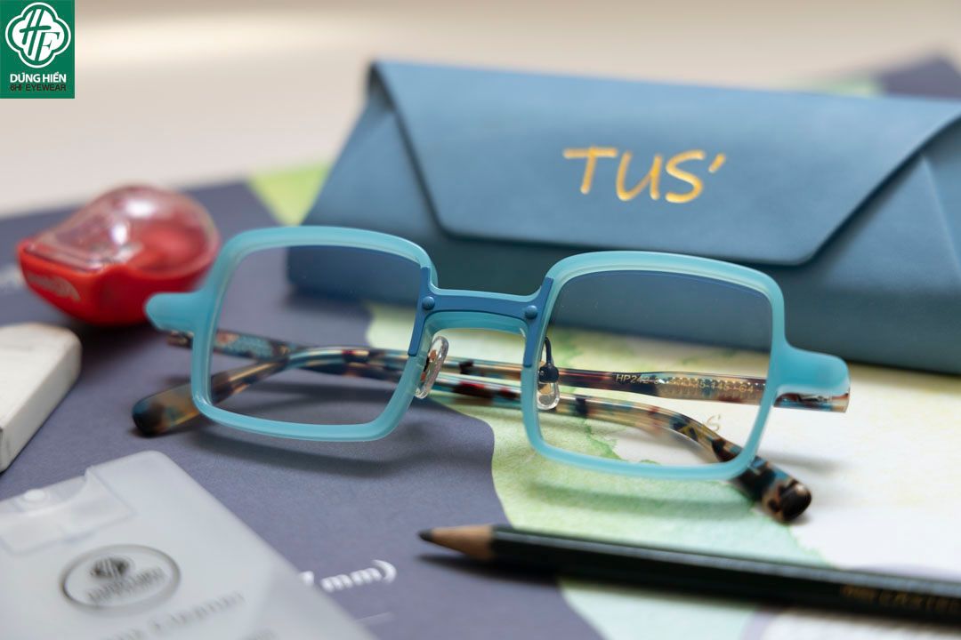  HP 242-3 # Gọng TUS'   Acetate : Độ Lạ - Unique Mini 