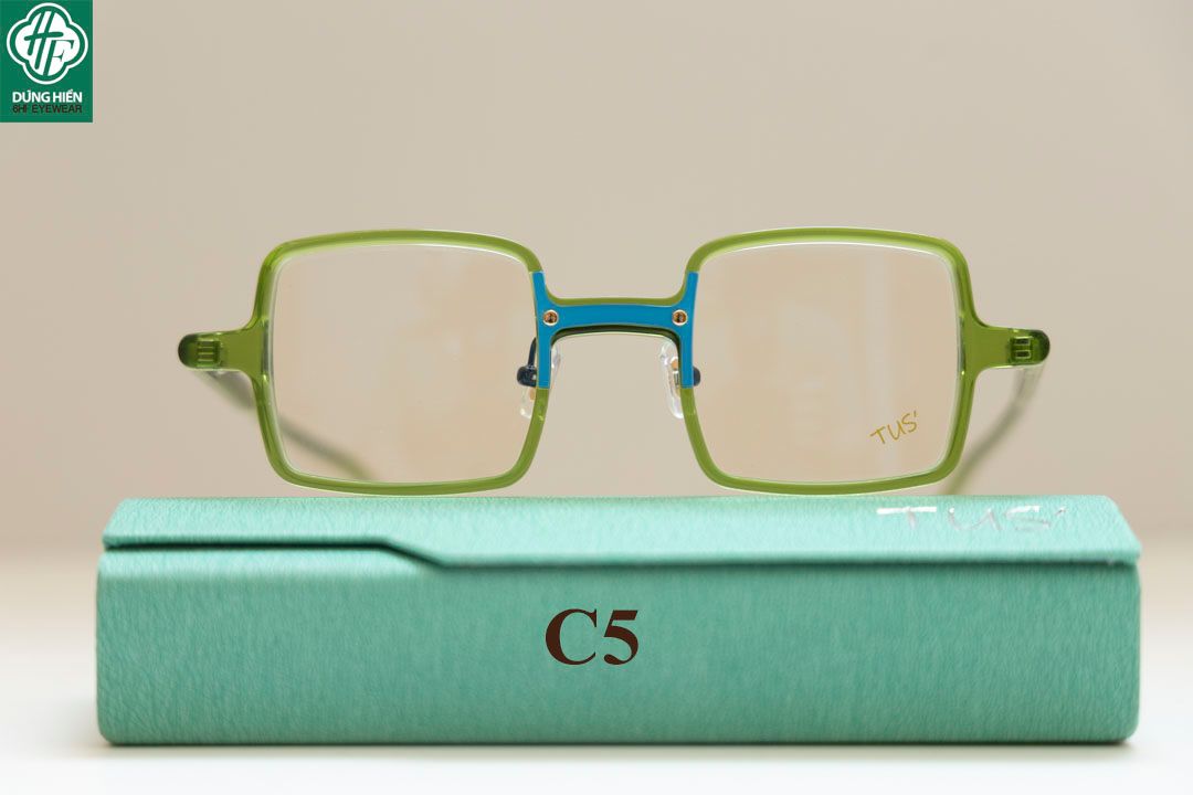  HP 242-3 # Gọng TUS'   Acetate : Độ Lạ - Unique Mini 