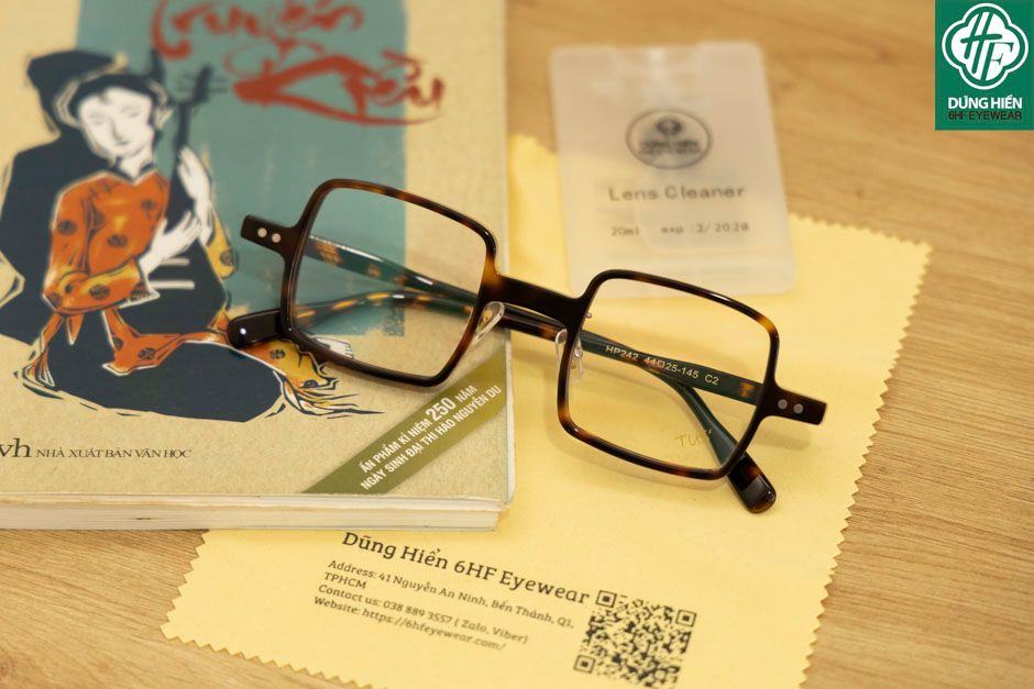  HP 242  # Gọng TUS'   Acetate Eyewear:  Độ Lạ - Unique Mini 