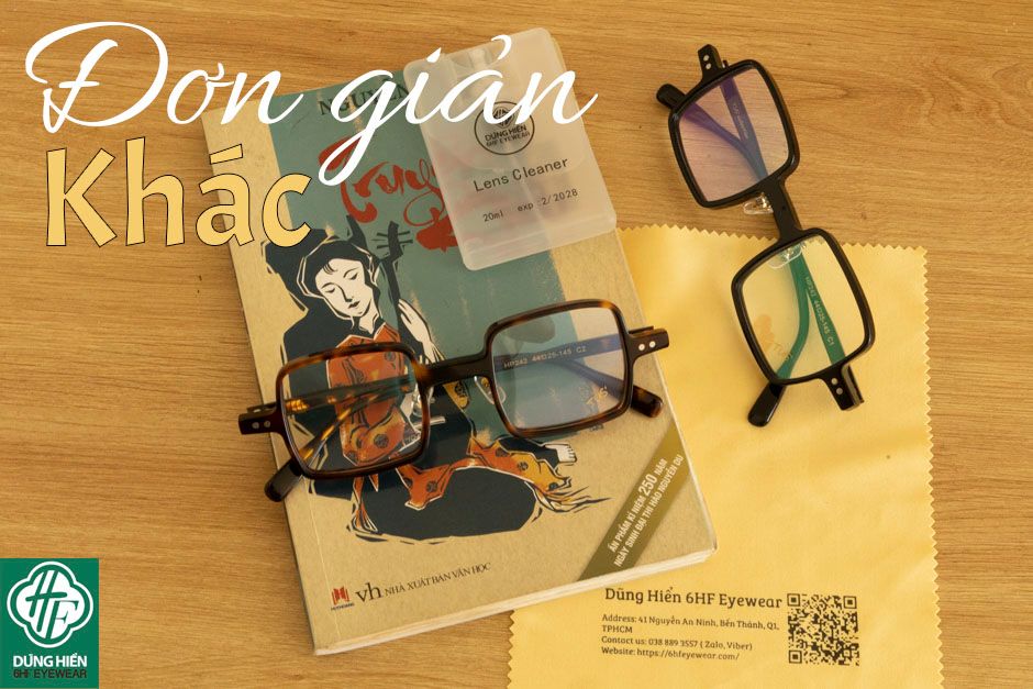  HP 242  # Gọng TUS'   Acetate Eyewear:  Độ Lạ - Unique Mini 