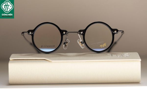  HP 501 # Gọng TUS'  Acetate+ β- Titanium:  Độ Lạ - Unique Mini 