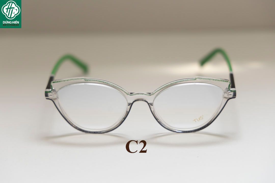  HPT 052 # TUS' :Gọng nhựa Acetate frames Độ Lạ - Unique Mini 