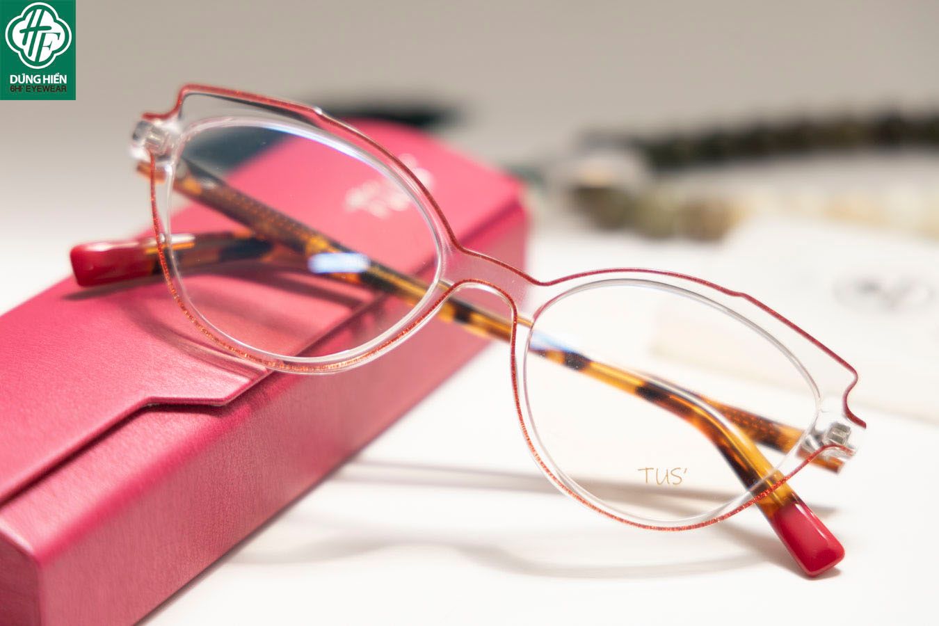  HPT 052 # TUS' :Gọng nhựa Acetate frames Độ Lạ - Unique Mini 