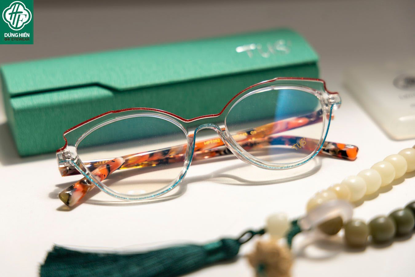  HPT 052 # TUS' :Gọng nhựa Acetate frames Độ Lạ - Unique Mini 