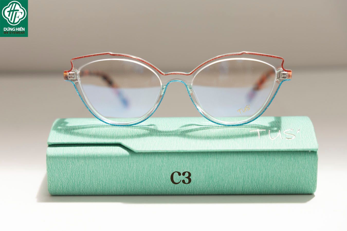  HPT 052 # TUS' :Gọng nhựa Acetate frames Độ Lạ - Unique Mini 
