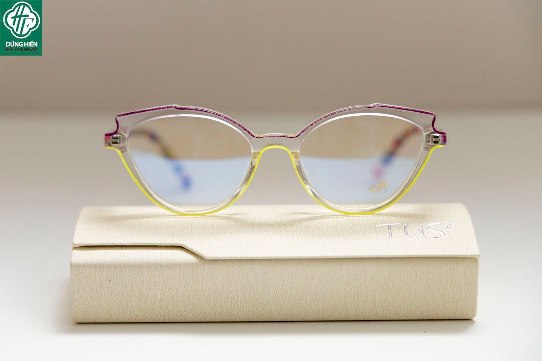  HPT 052 # TUS' :Gọng nhựa Acetate frames Độ Lạ - Unique Mini 