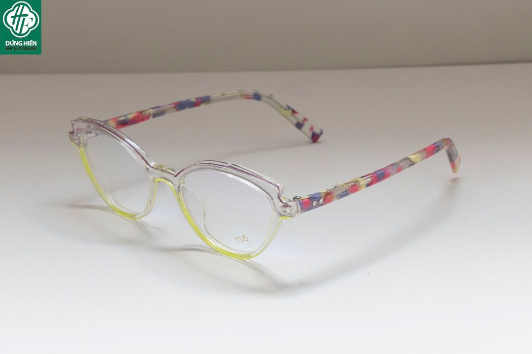  HPT 052 # TUS' :Gọng nhựa Acetate frames Độ Lạ - Unique Mini 