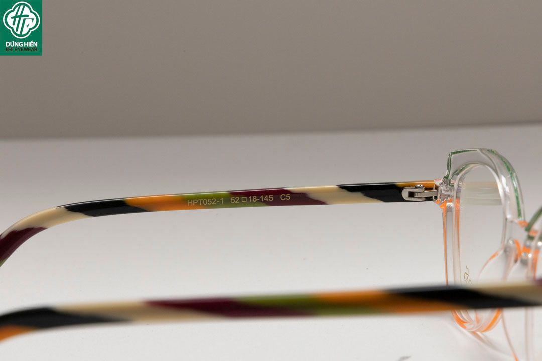 HPT 052 # TUS' :Gọng nhựa Acetate frames Độ Lạ - Unique Mini 