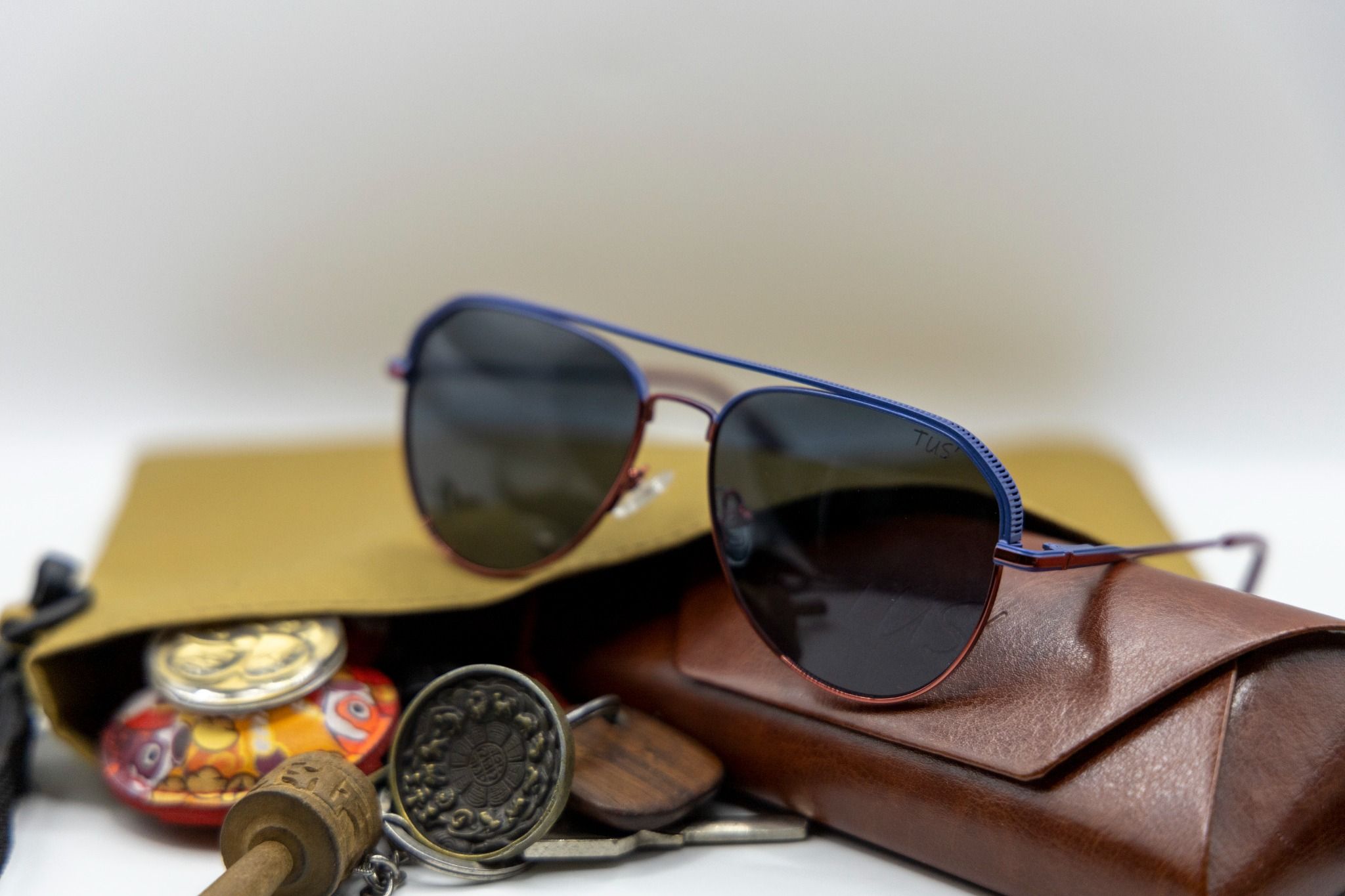  Gọng Xi Mát Polarized  8323 _Metal  Polarized Sunglasses 