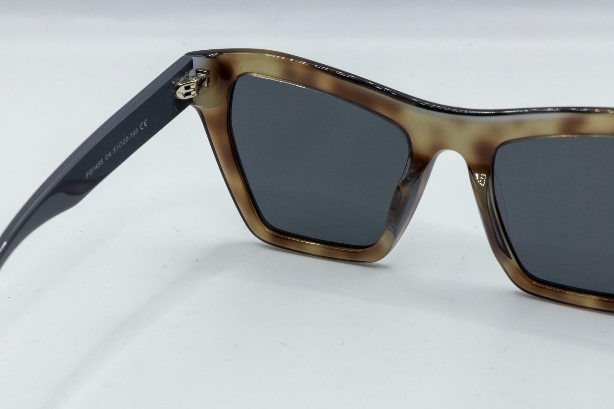 FG 1455 TUS Kính mát phân cực  Polarized Sunglasses -acetate frame ( cateye mắt mèo) 