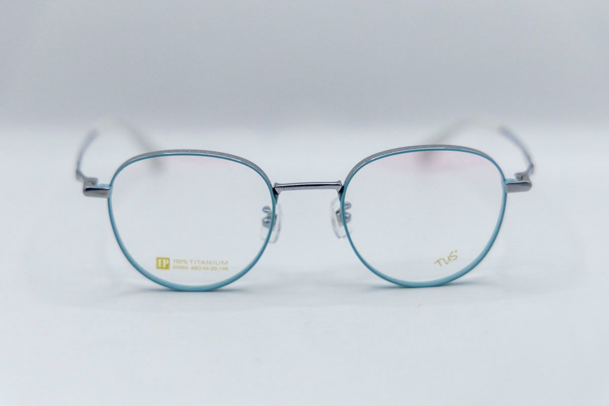  # 53004 Gọng xi titanium 100%   ( round) tròn ovan 