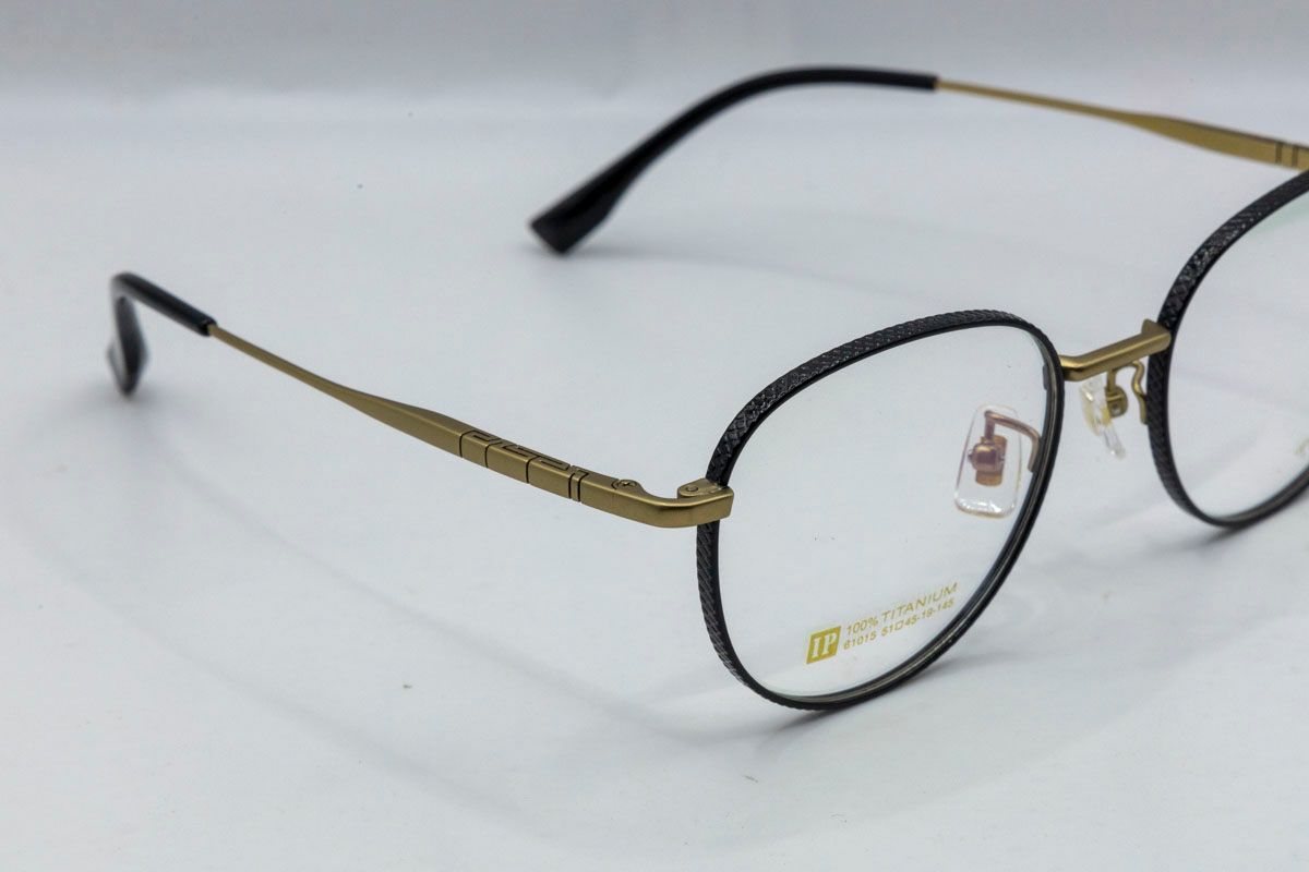  61015 Gọng xi 100% titanium ( round) tròn ovan 