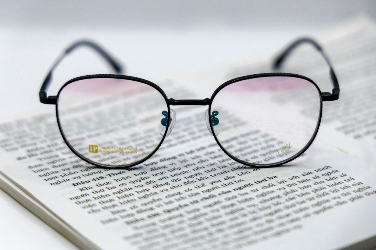  61015 Gọng xi 100% titanium ( round) tròn ovan 