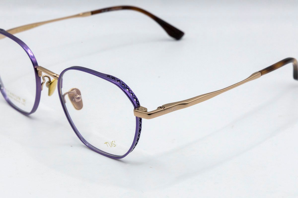  22009 Gọng xi 100% titanium lục giác hexagon 