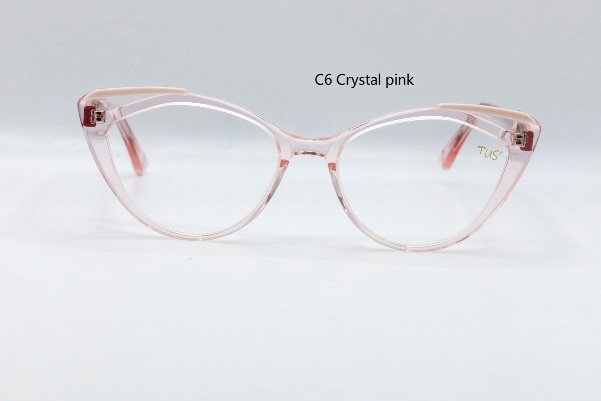  Gọng Nhựa Tus Mắt Mèo VHE 906 _Cat Eye Acetate Frames 