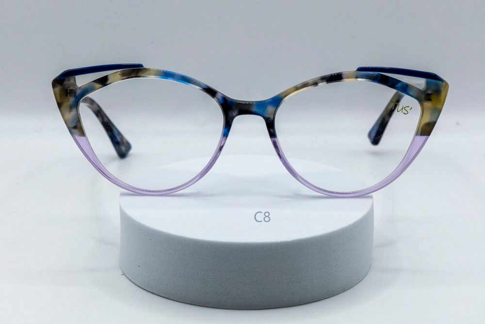  Gọng Nhựa Tus Mắt Mèo VHE 906 _Cat Eye Acetate Frames 