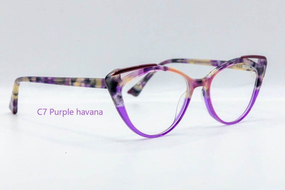  Gọng Nhựa Tus Mắt Mèo VHE 906 _Cat Eye Acetate Frames 