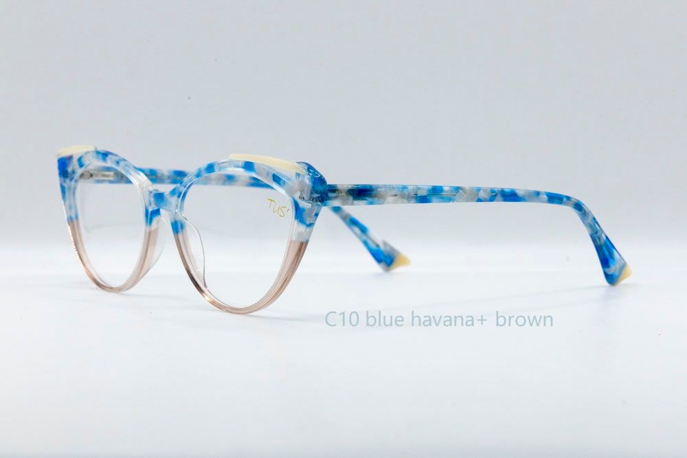  Gọng Nhựa Tus Mắt Mèo VHE 906 _Cat Eye Acetate Frames 