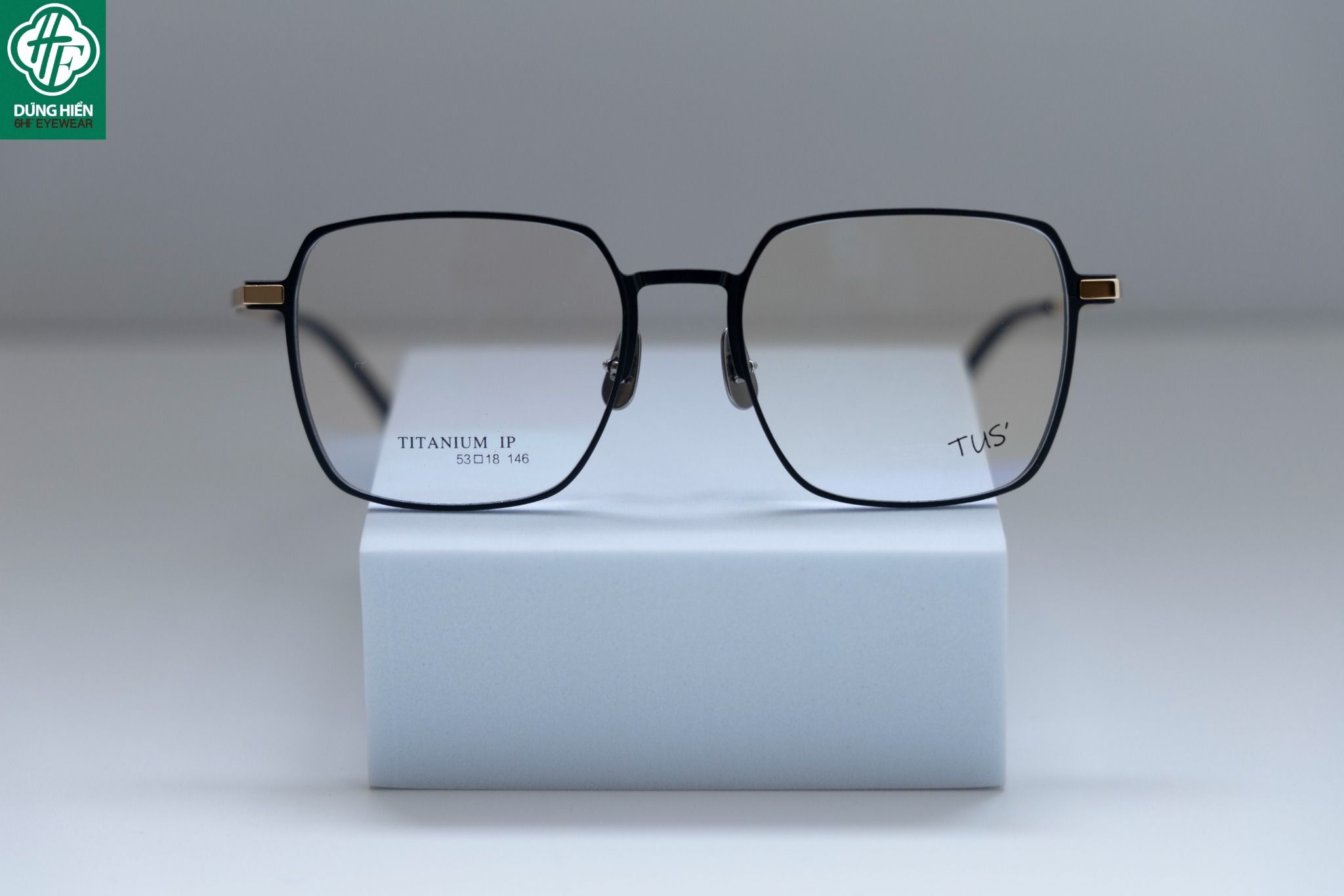  KBT 98860 #Gọng Nhôm Titanium Aluminum Eyeglasses 