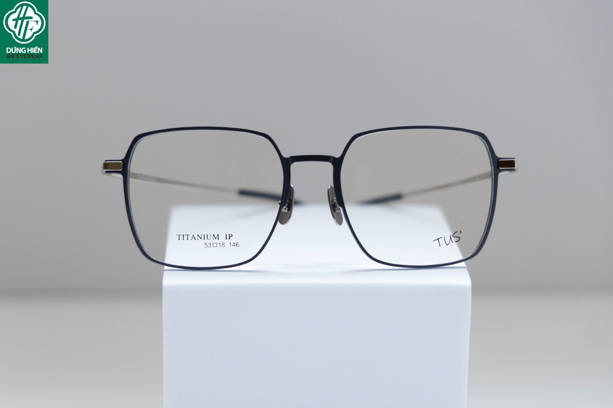  KBT 98860 #Gọng Nhôm Titanium Aluminum Eyeglasses 