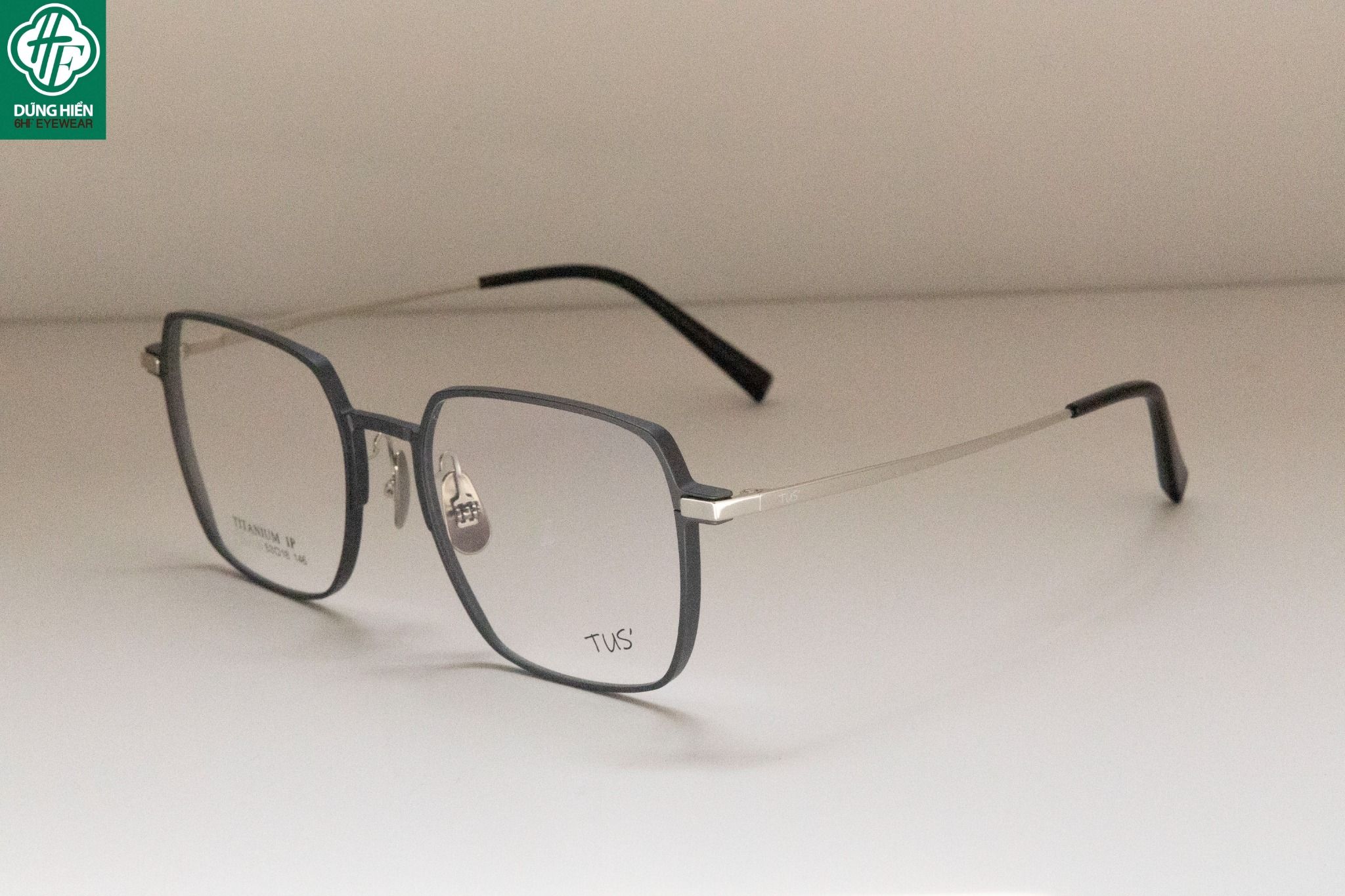  KBT 98860 #Gọng Nhôm Titanium Aluminum Eyeglasses 