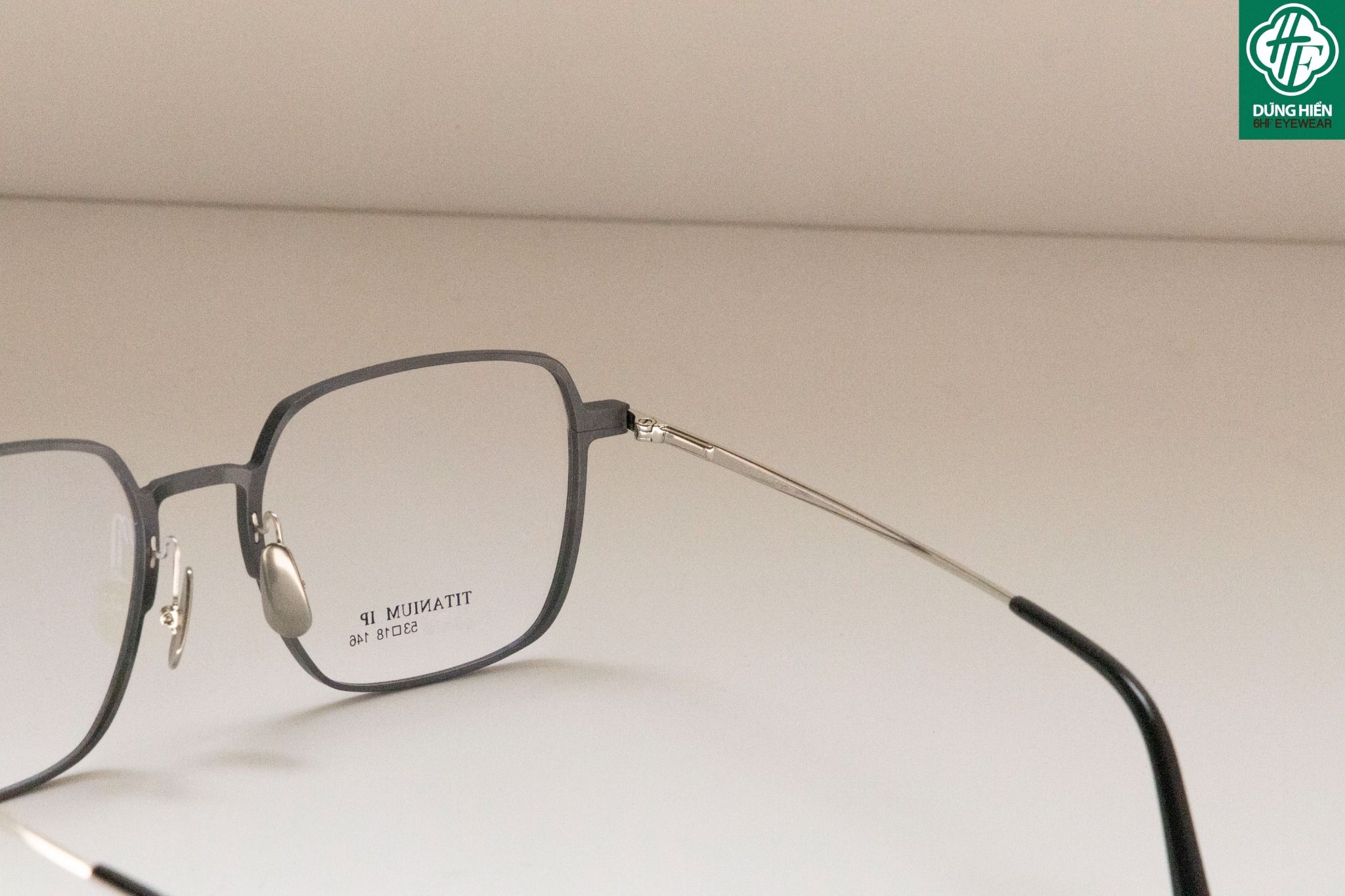  KBT 98860 #Gọng Nhôm Titanium Aluminum Eyeglasses 