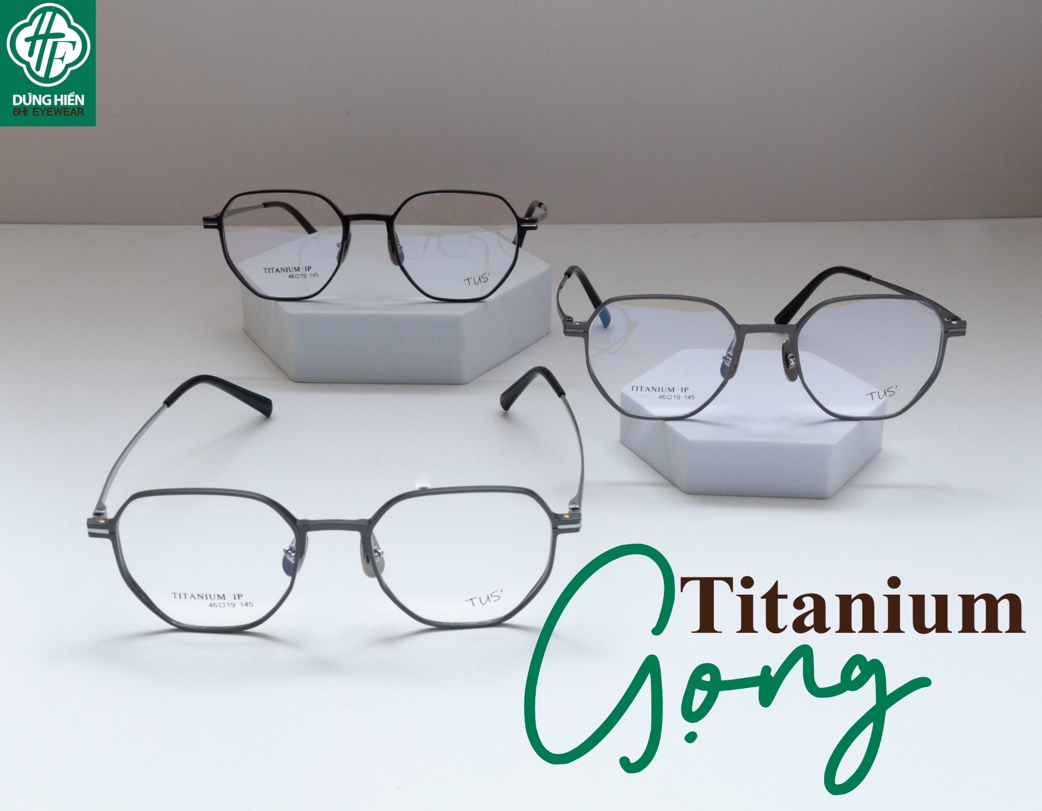  KBT 98T03 #Gọng Nhôm Titanium  Aluminum 