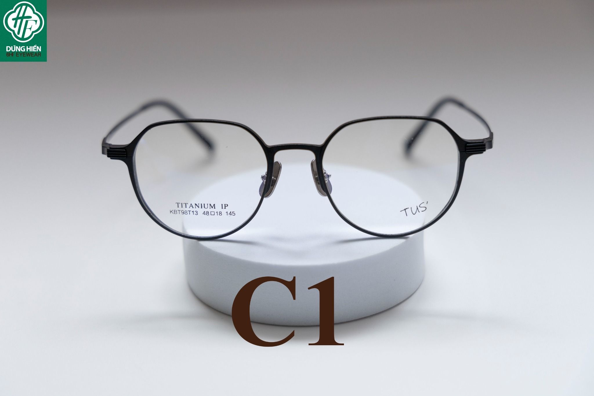  KBT 98T13 #Gọng Nhôm Titanium Aluminum Eyeglasses 