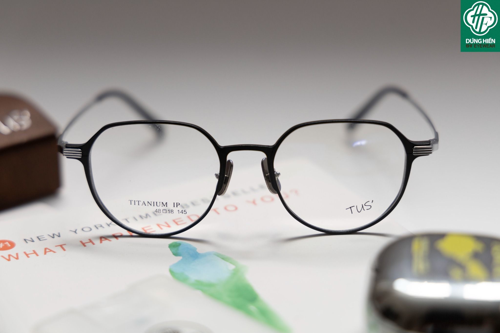  KBT 98T13 #Gọng Nhôm Titanium Aluminum Eyeglasses 