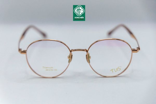  L 1257 gọng xi 70% tianium ( round shape ) tròn ovan 
