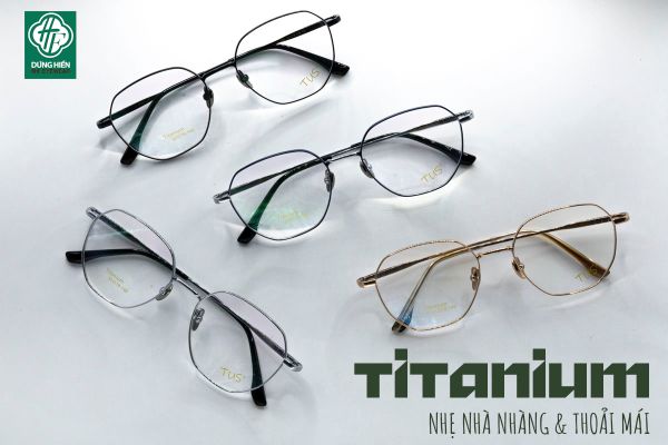  Gọng xi 70% titanium L 1280 lục giác hexagon 