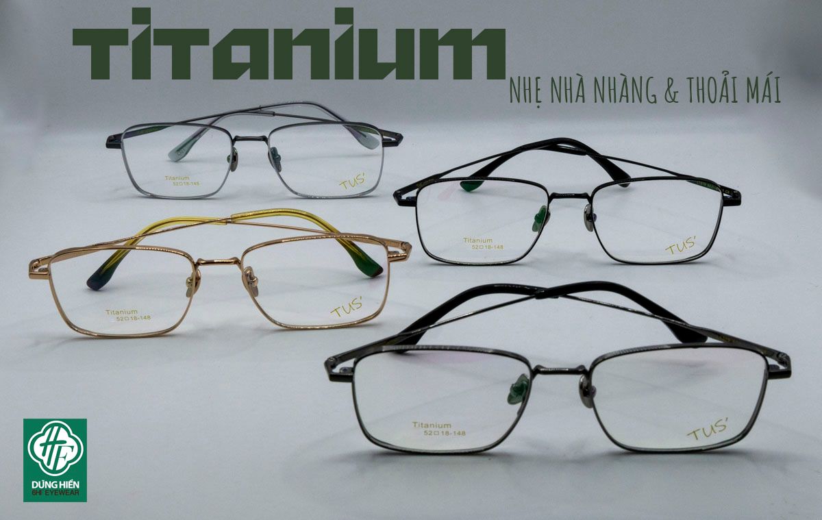  L 1319 #Gọng  TITANIUM 70% 