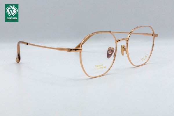  L 15078 Gọng xi 70% titanium chút chút lục giác hexagol 