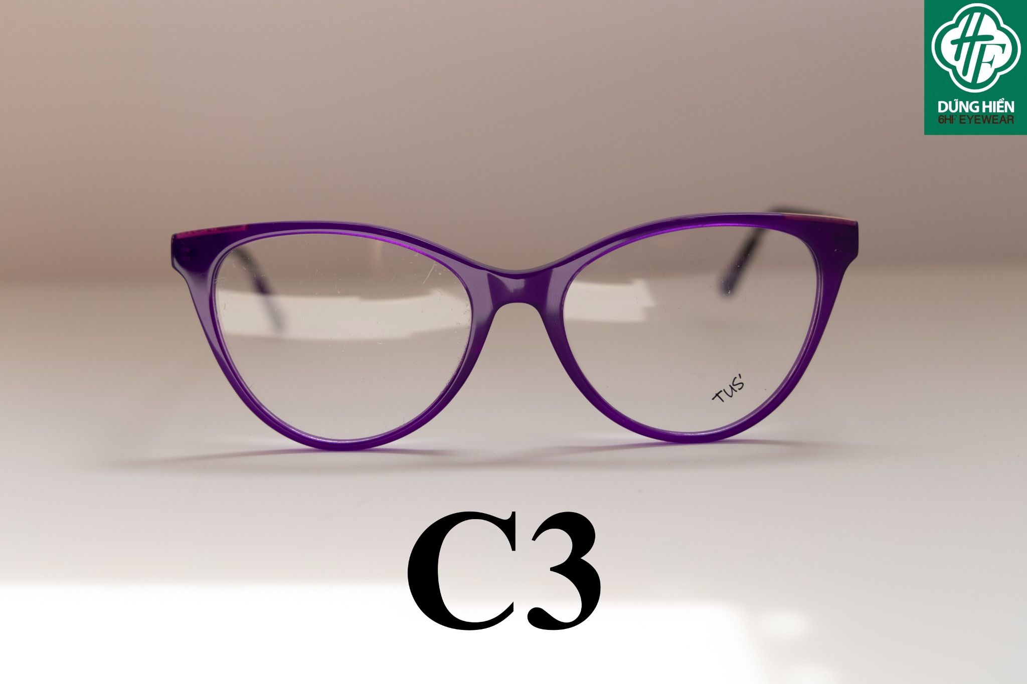  LM 81002 # Gọng nhựa mắt mèo  Bio-Acetate cateye frame 