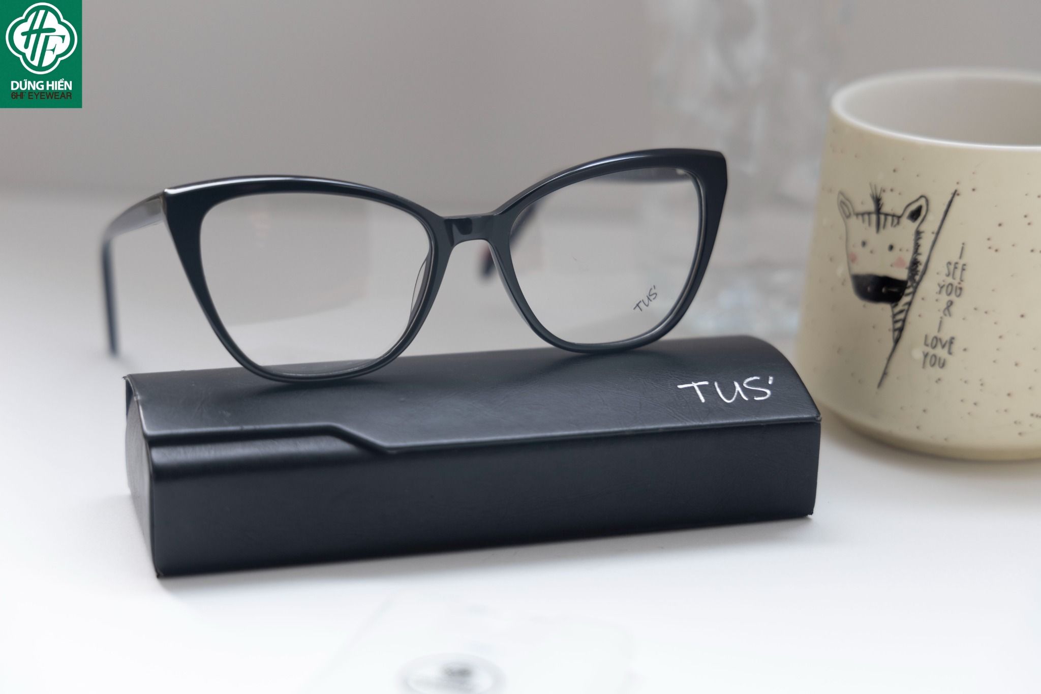  LM 81009 # Gọng nhựa mắt mèo Bio-Acetate cateye frame 