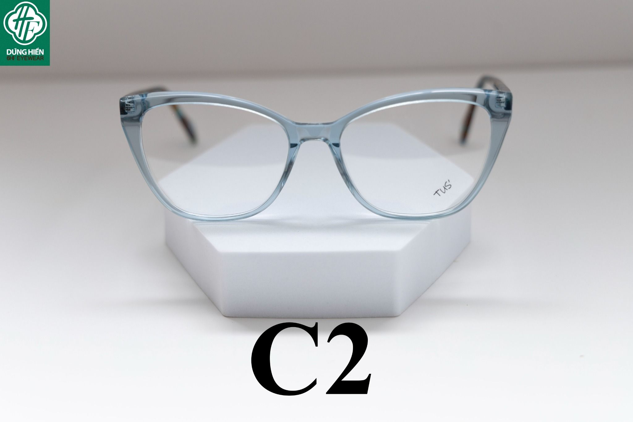  LM 81009 # Gọng nhựa mắt mèo Bio-Acetate cateye frame 